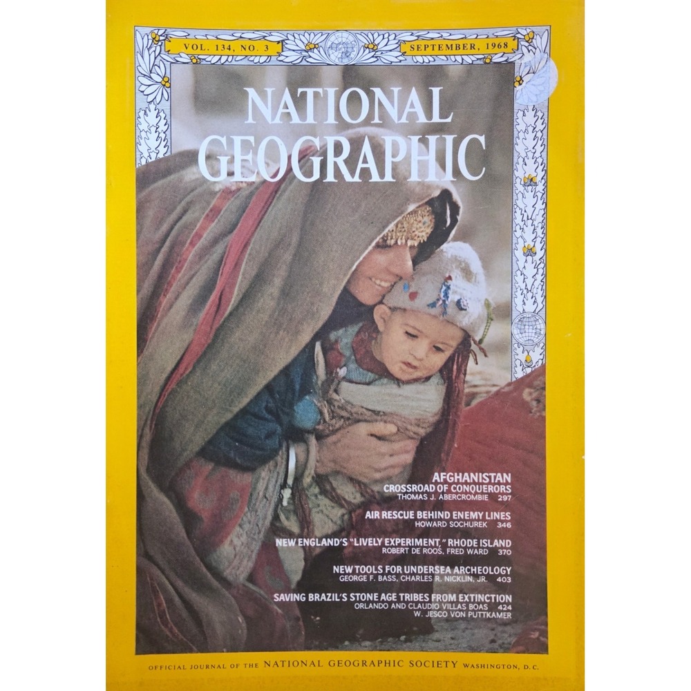 National Geographic Magazine September 1968
